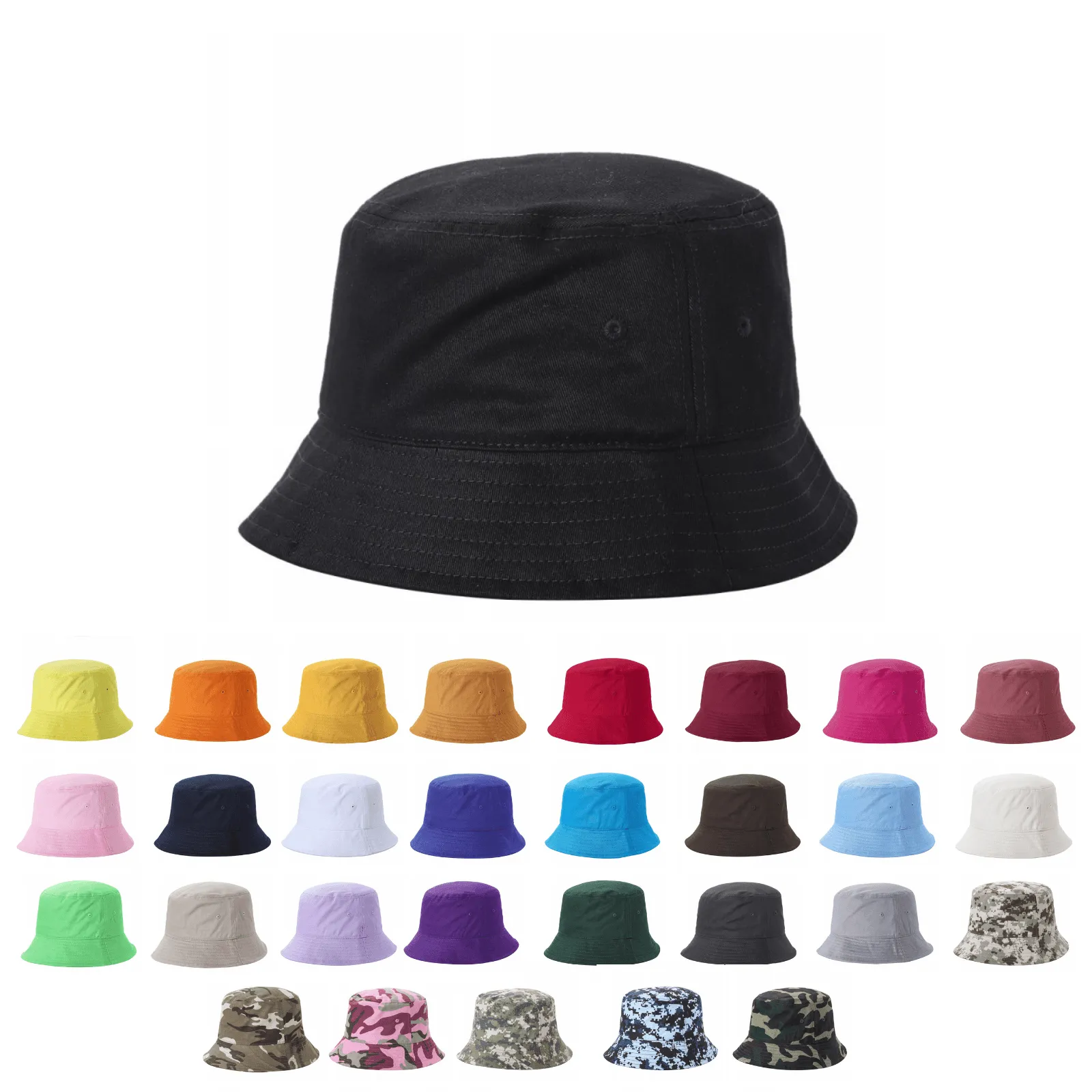 12 Pack Bucket Hat Cap