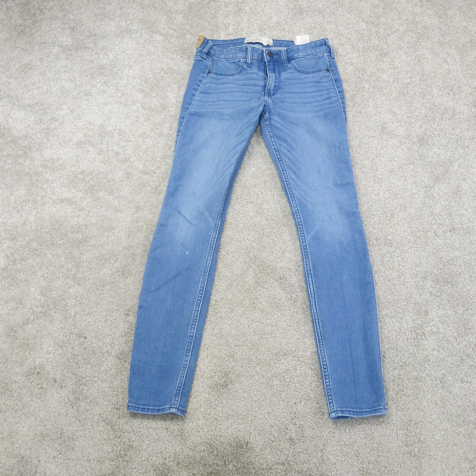 Abercrombie & Fitch Jeans Womens 27/4R Blue Skinny Jeans Leggings Stretch Denim