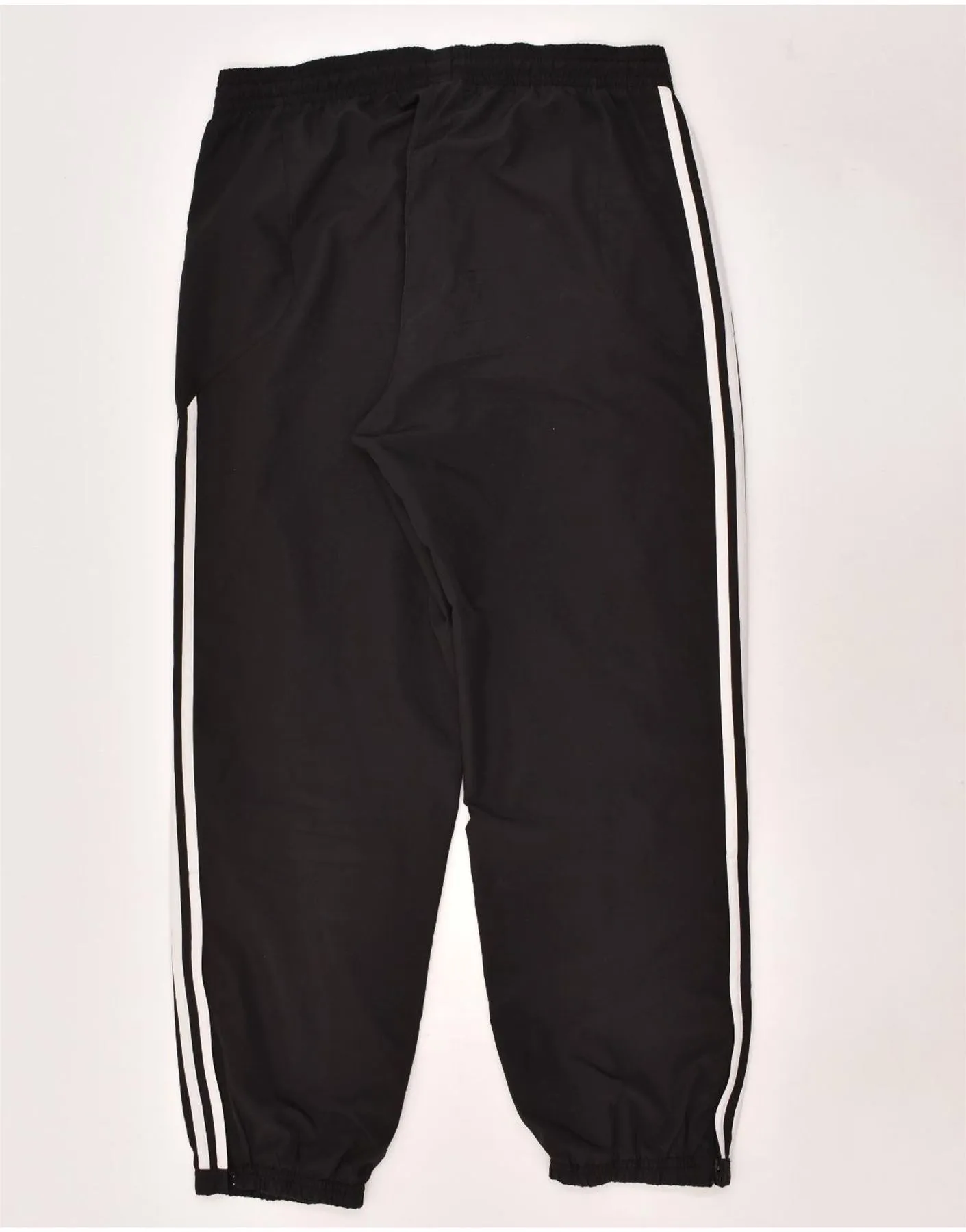 ADIDAS Mens Graphic Tracksuit Trousers Joggers UK 44/46 Large Black