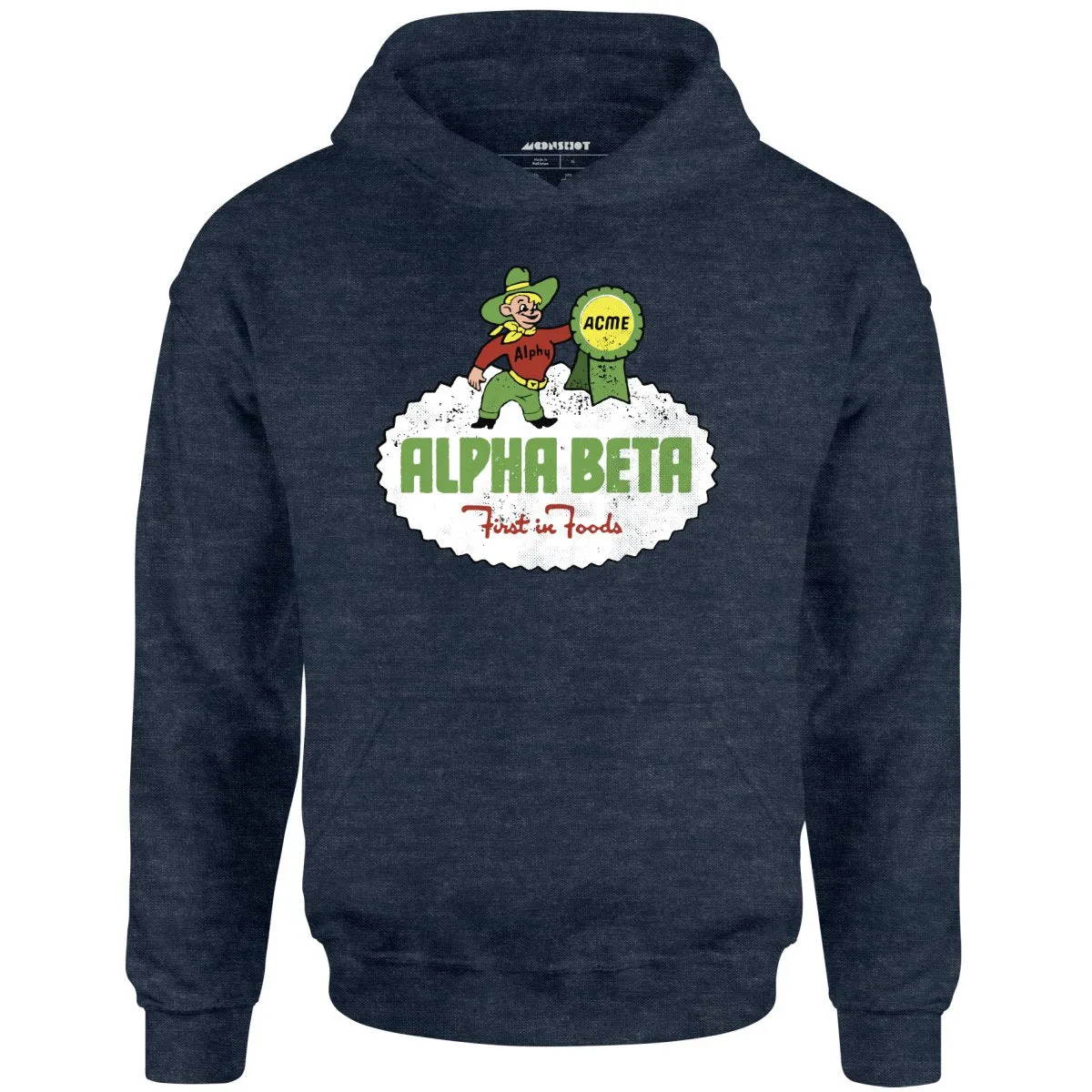 Alpha Beta Retro - Unisex Hoodie