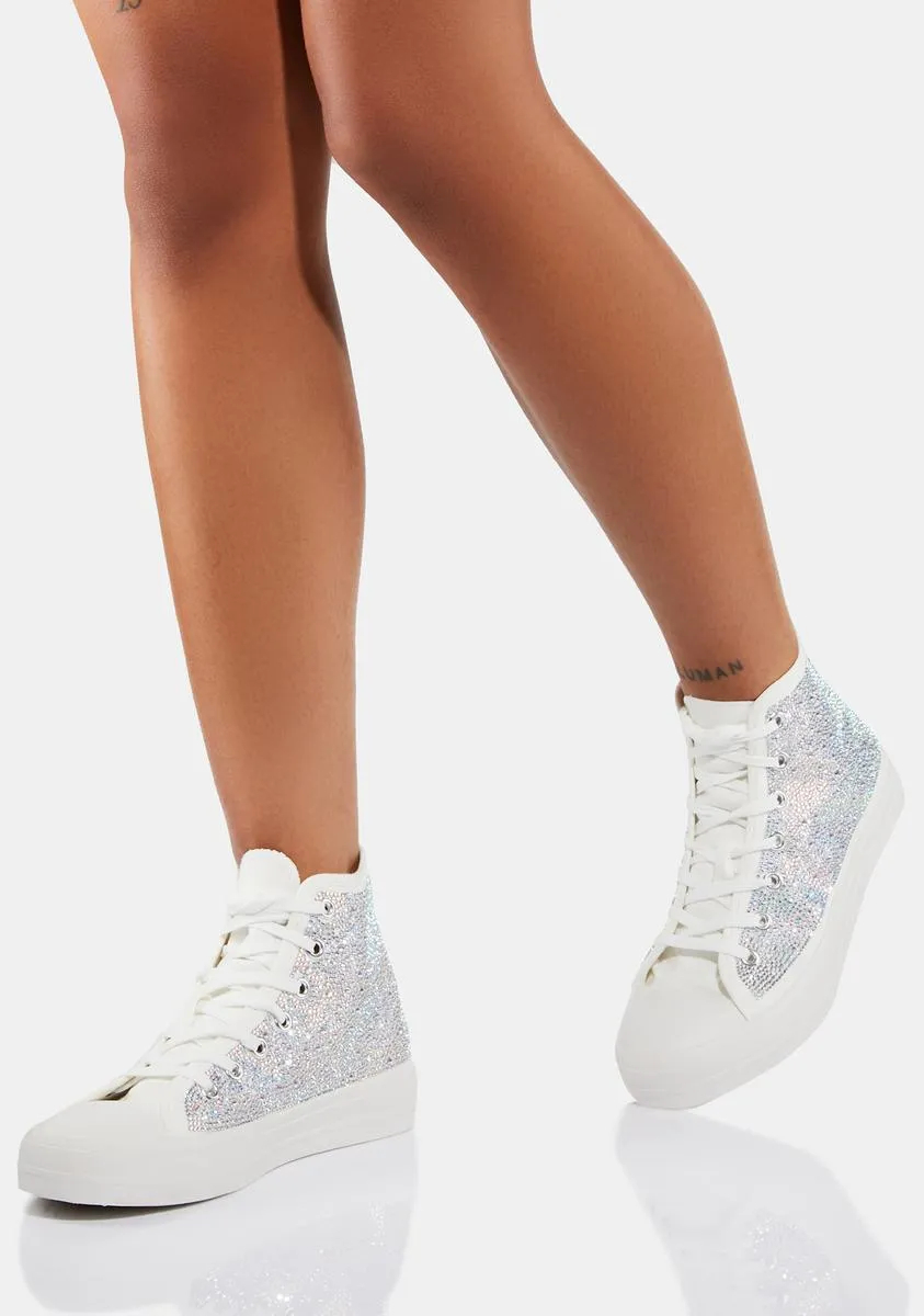 Angel Not Chasing You High Top Sneakers