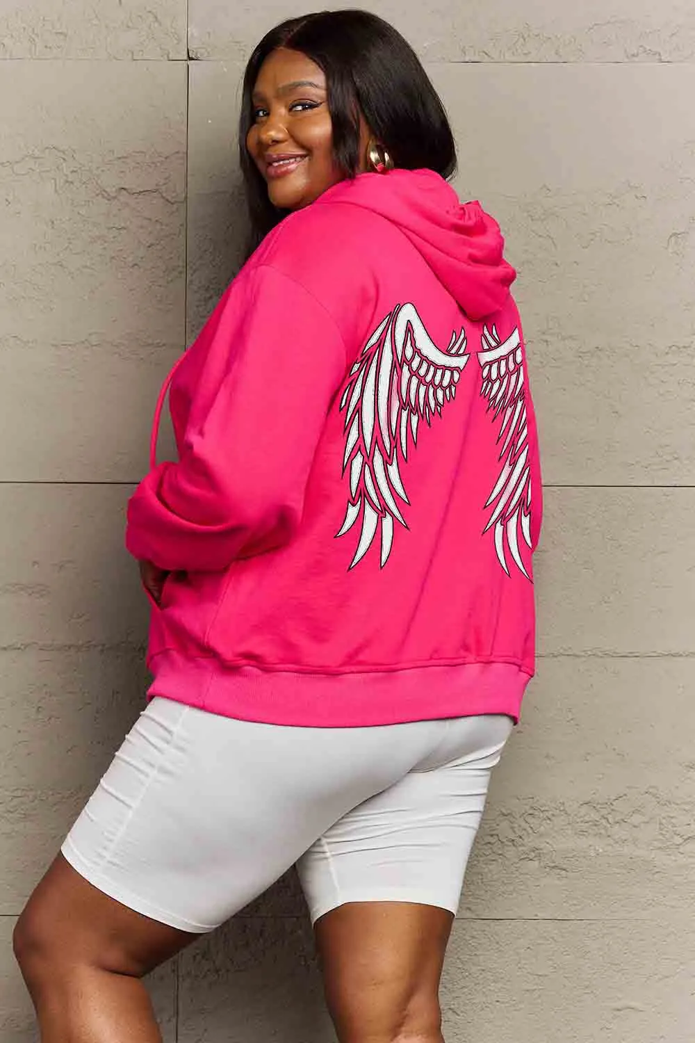 Angel Wings Graphic Hoodie