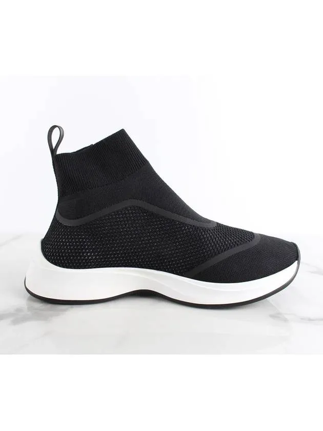 B25 knit fabric high top sneakers 40 250