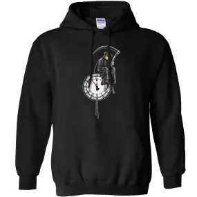 Banksy Reaper Clock Hoodie