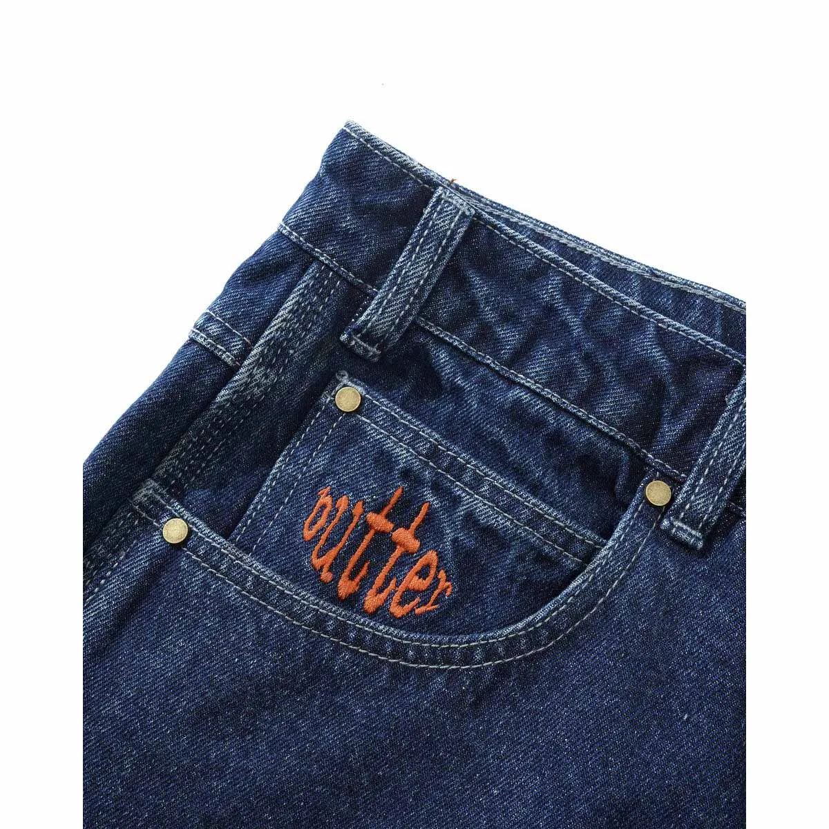 Butter Goods - Spider Denim Shorts Dark Indigo