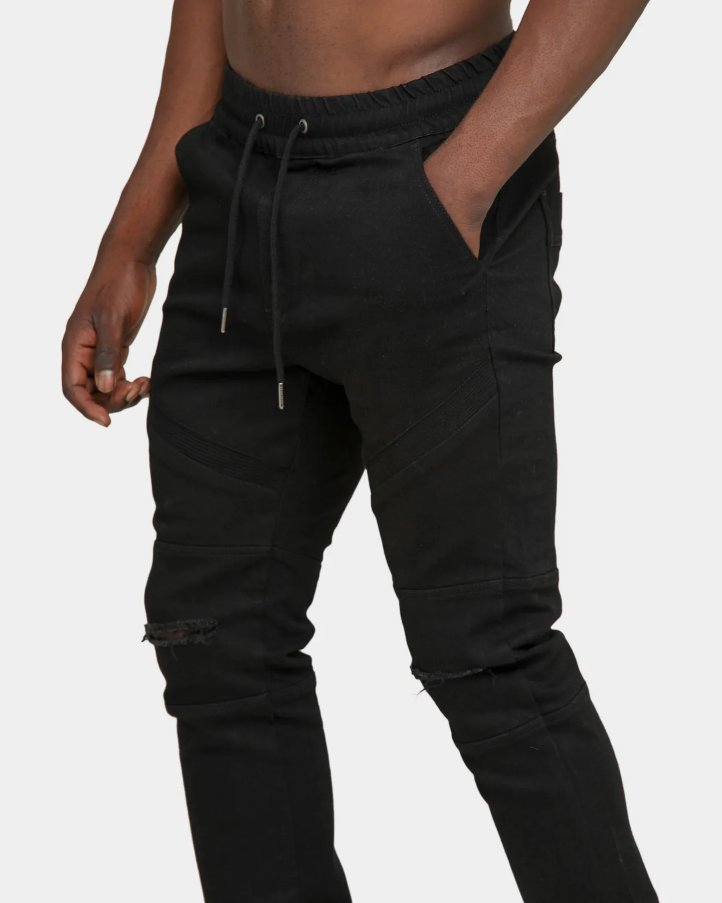 Carré Denim Evolution Jogger Black