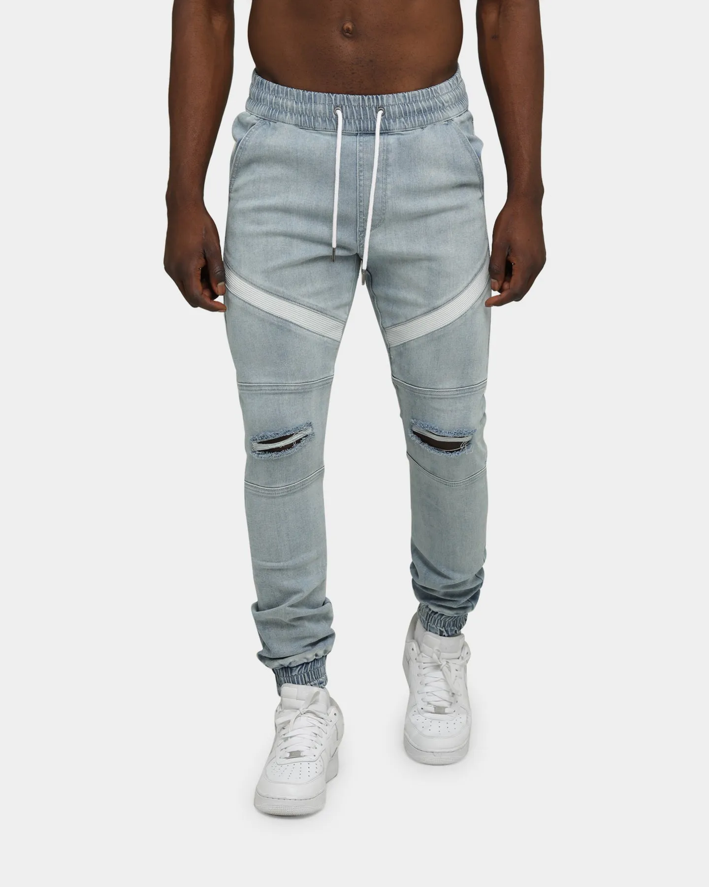 Carré Denim Evolution Jogger Light Blue