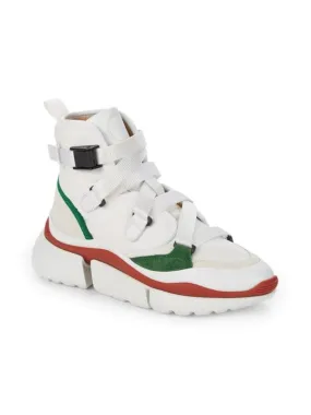 CHLOÉ SONNIE HIGH TOP SNEAKERS