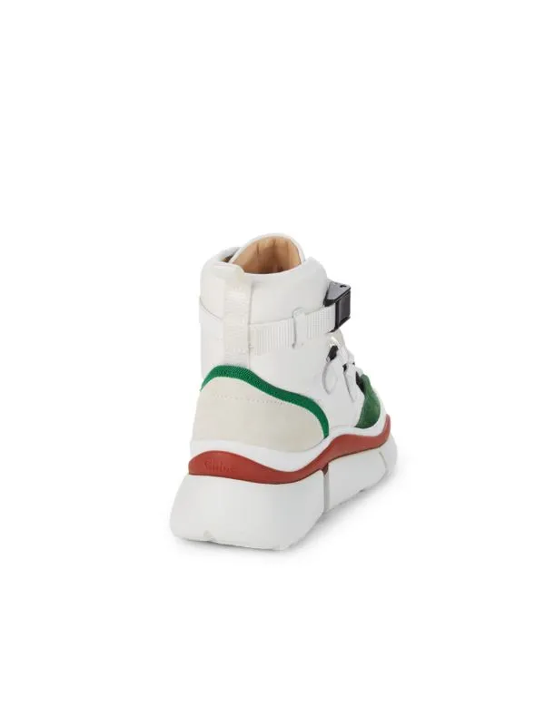 CHLOÉ SONNIE HIGH TOP SNEAKERS