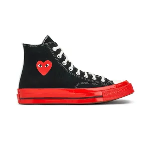 Comme des Garçons Play Converse Chuck 70 High-Top Sneakers