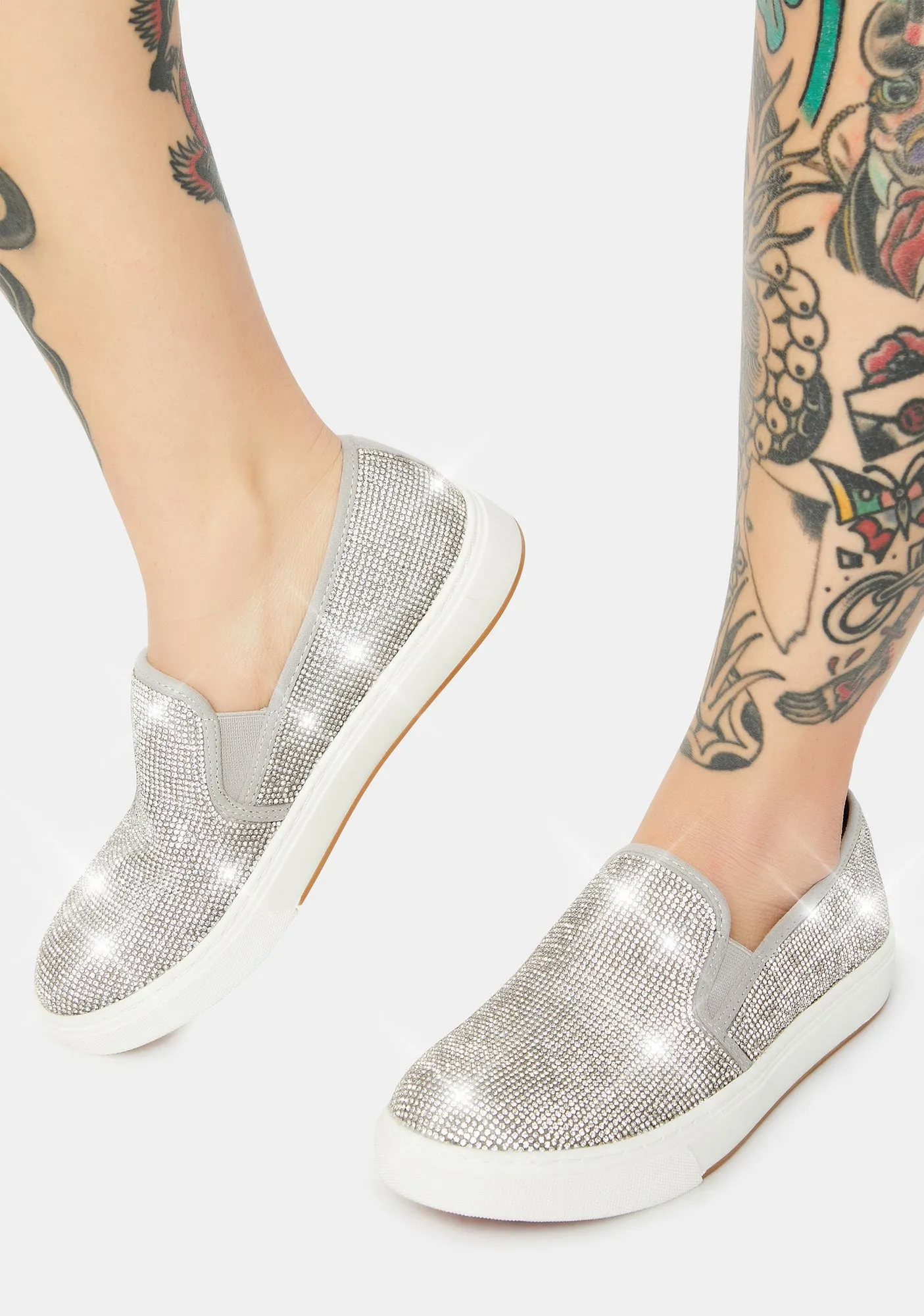 Coulter Rhinestone Slip-On Sneakers