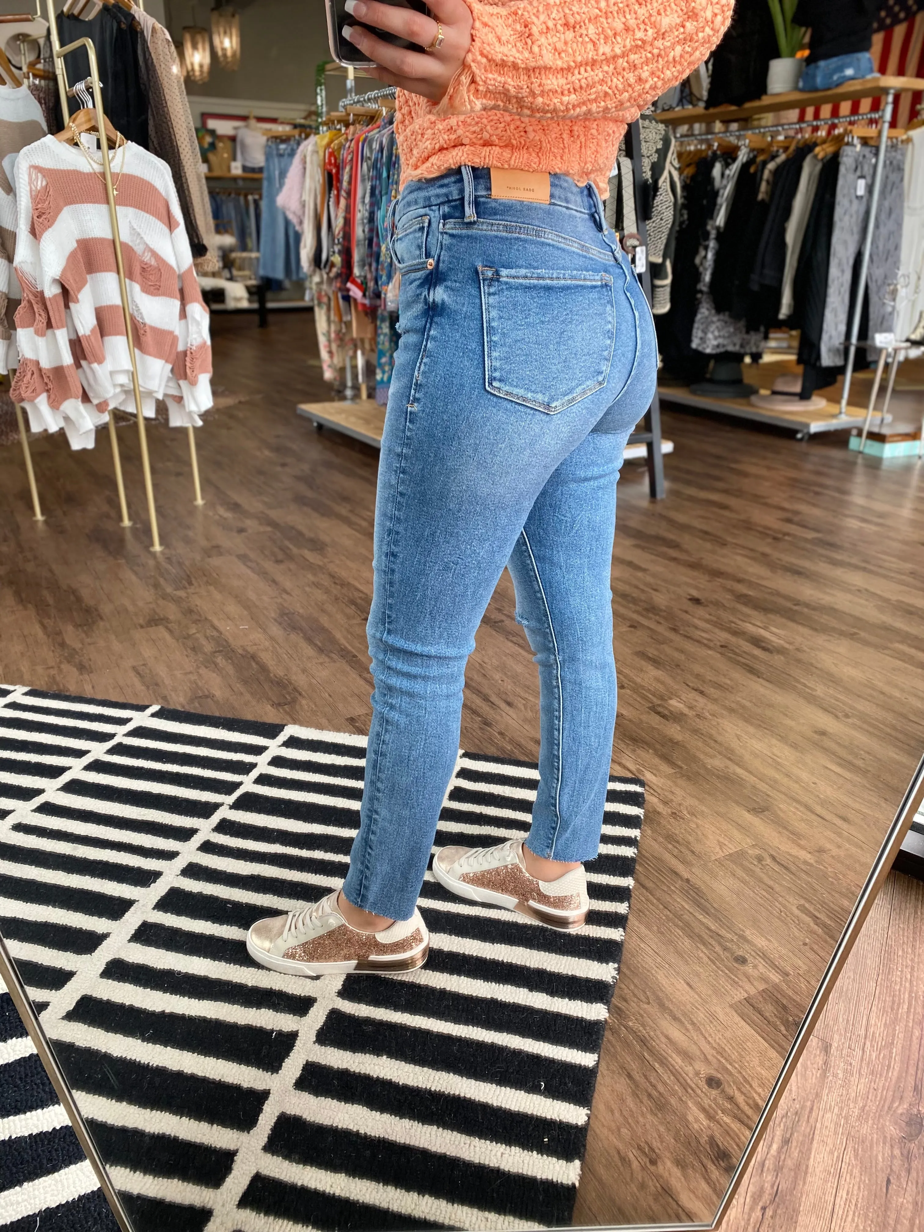 Dear John 'Olivia' Super High Rise Skinny in Pocatello