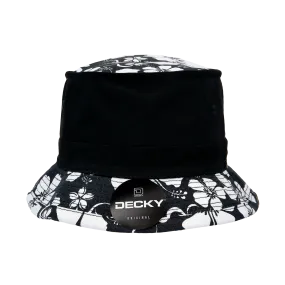 Decky 456 - Structured Floral Brim Fisherman's Bucket Hat - CASE Pricing