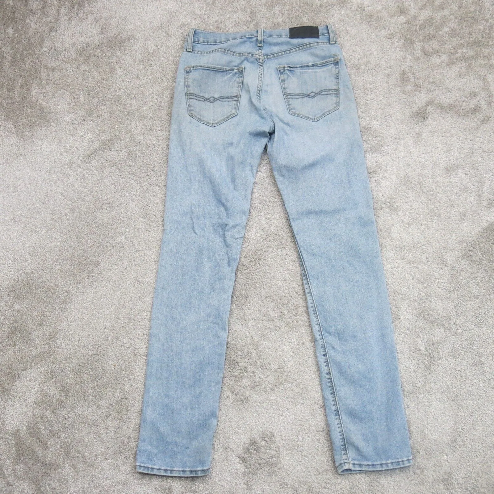 Denizen From Levis Mens Skinny Leg Jeans Pockets Low Rise Blue Size W29XL32