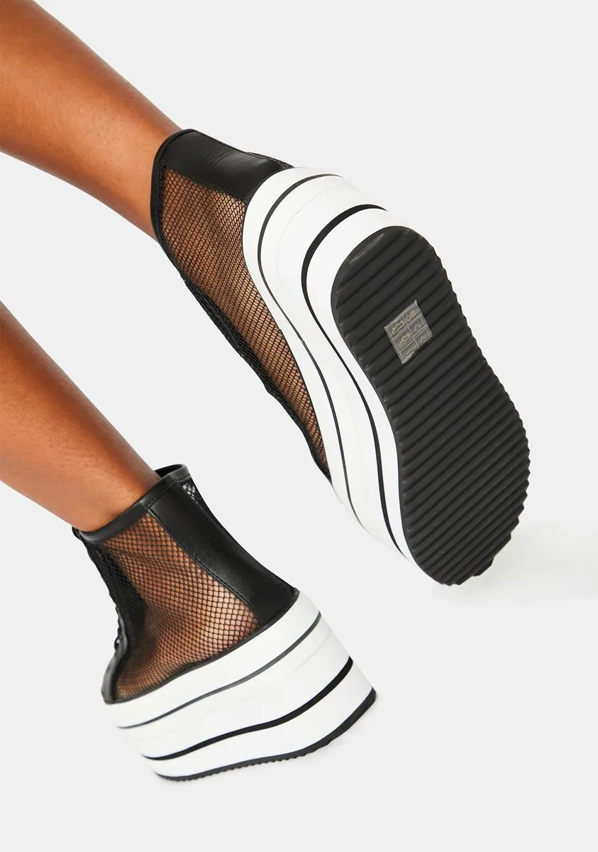 Elevation Mesh Platform Sneakers