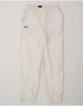 ELLESSE Mens Tracksuit Trousers Joggers Medium Grey Polyester