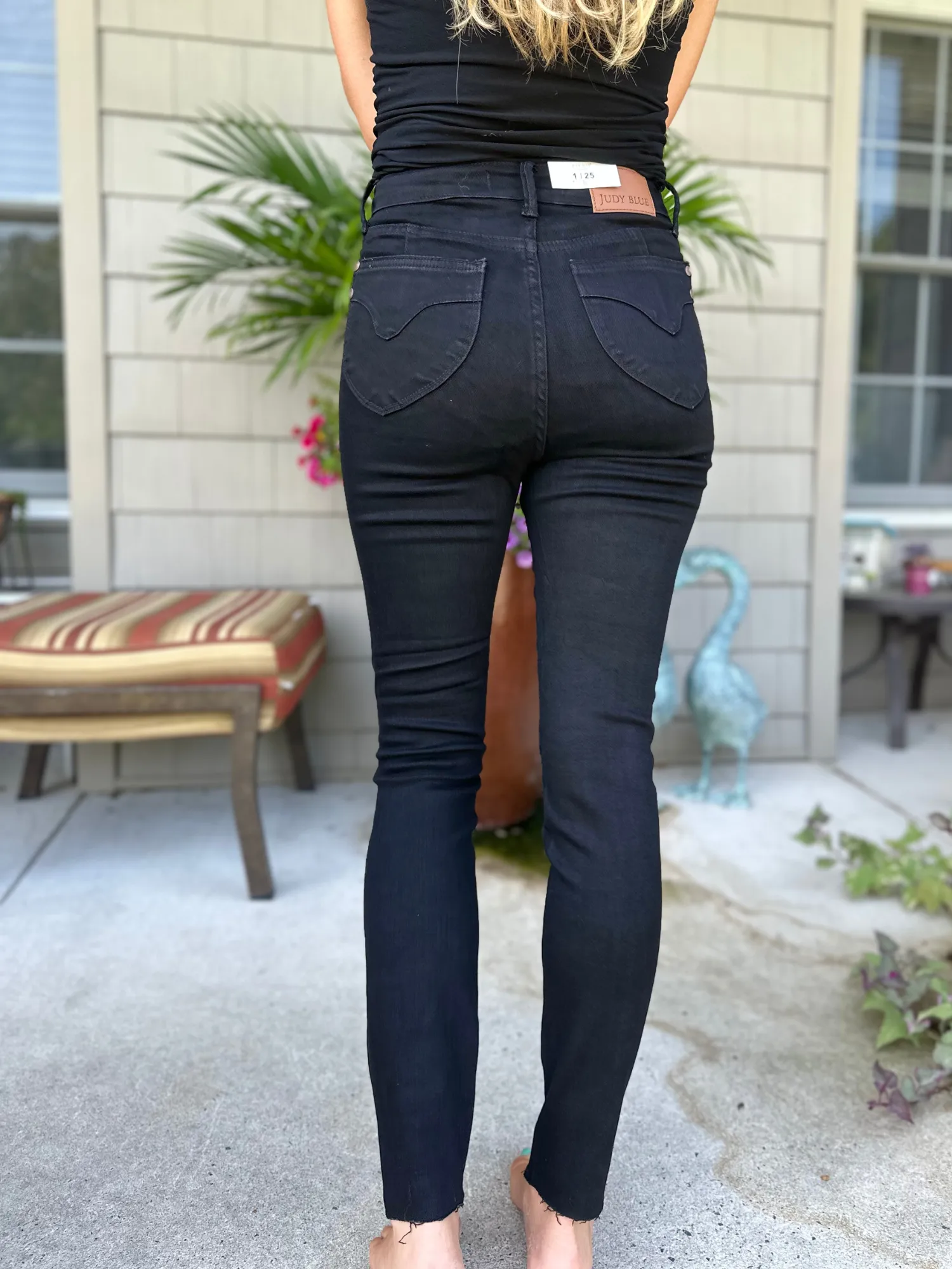 Judy Blue High Waisted Tummy Control Black Jeans