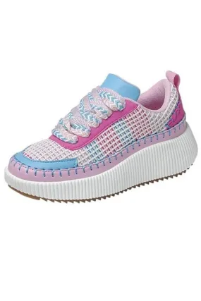 KIDS Pamela Sneaker - Fuchsia Multi