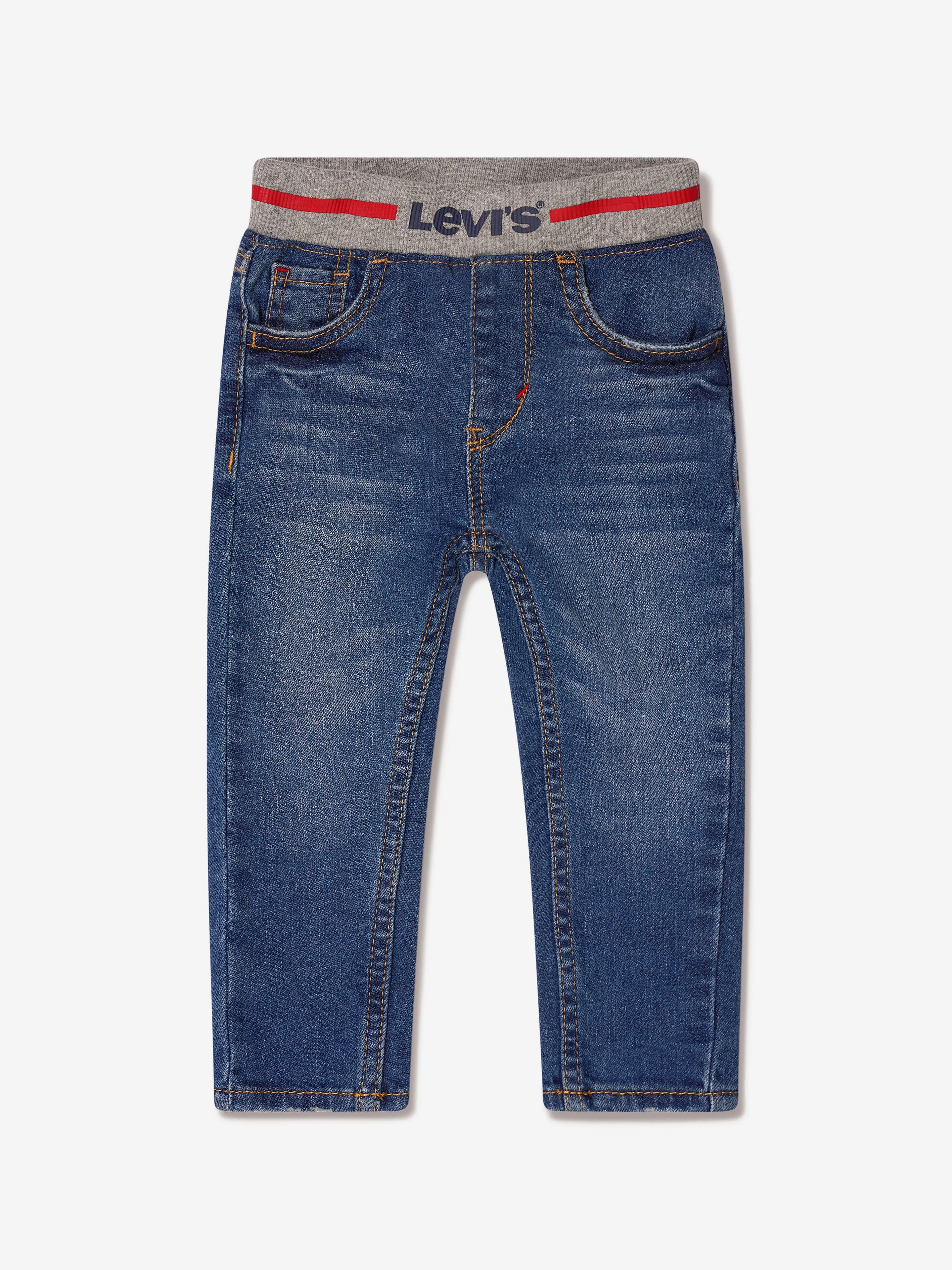 Levi's Wear Baby Boys The Warm Pull On Skinny Jeans