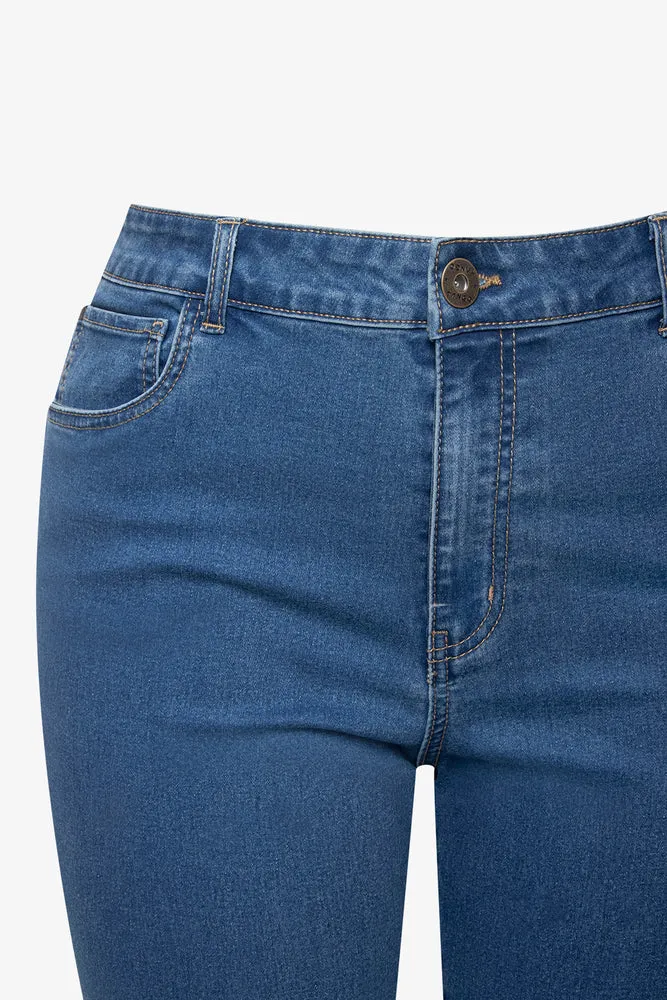 Lift, Slim & Shape Skinny Denim Jeans Blue