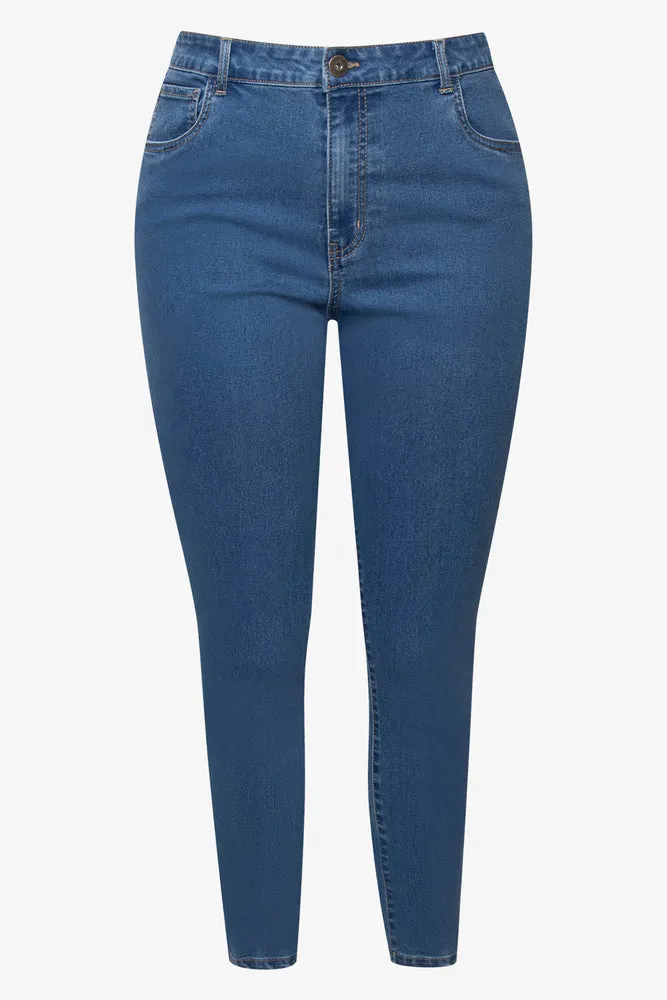 Lift, Slim & Shape Skinny Denim Jeans Blue