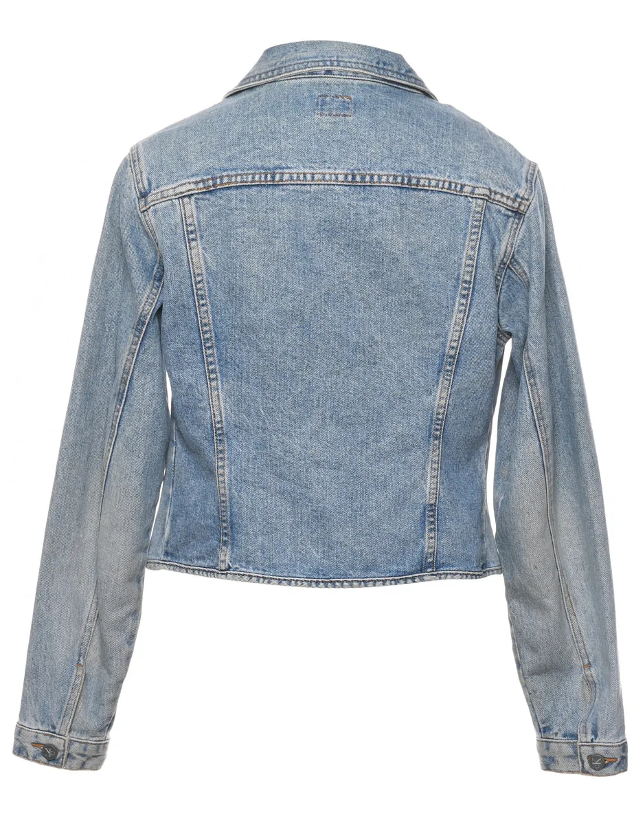 Light Wash Classic Calvin Klein Denim Jacket - M