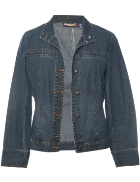 Medium Wash Classic Denim Jacket - S