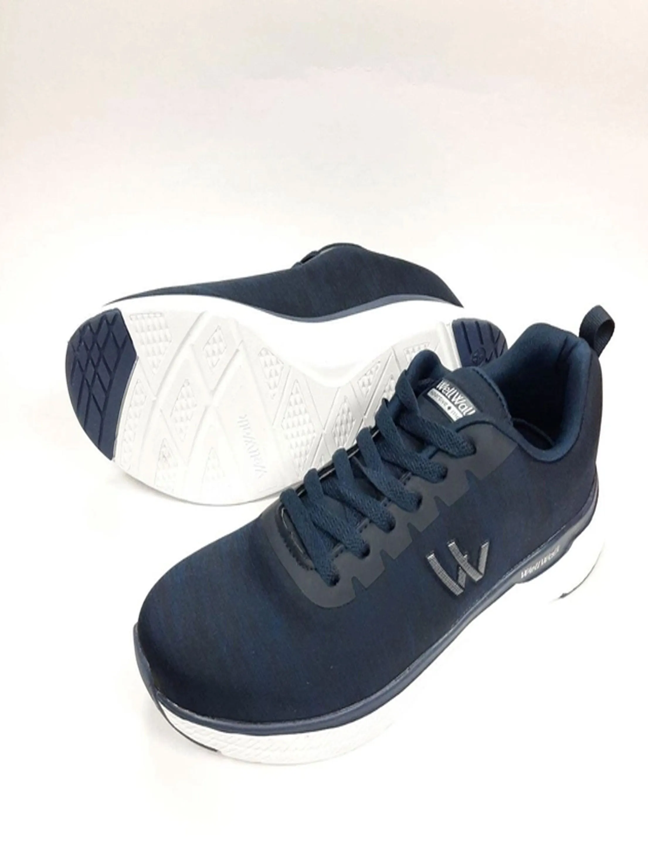 Men's ColorBlock Running Shoes,Navy