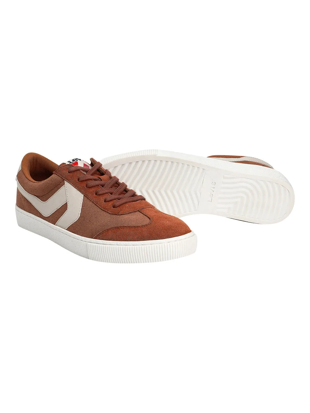 Men's Rust Colorblock Sneakers