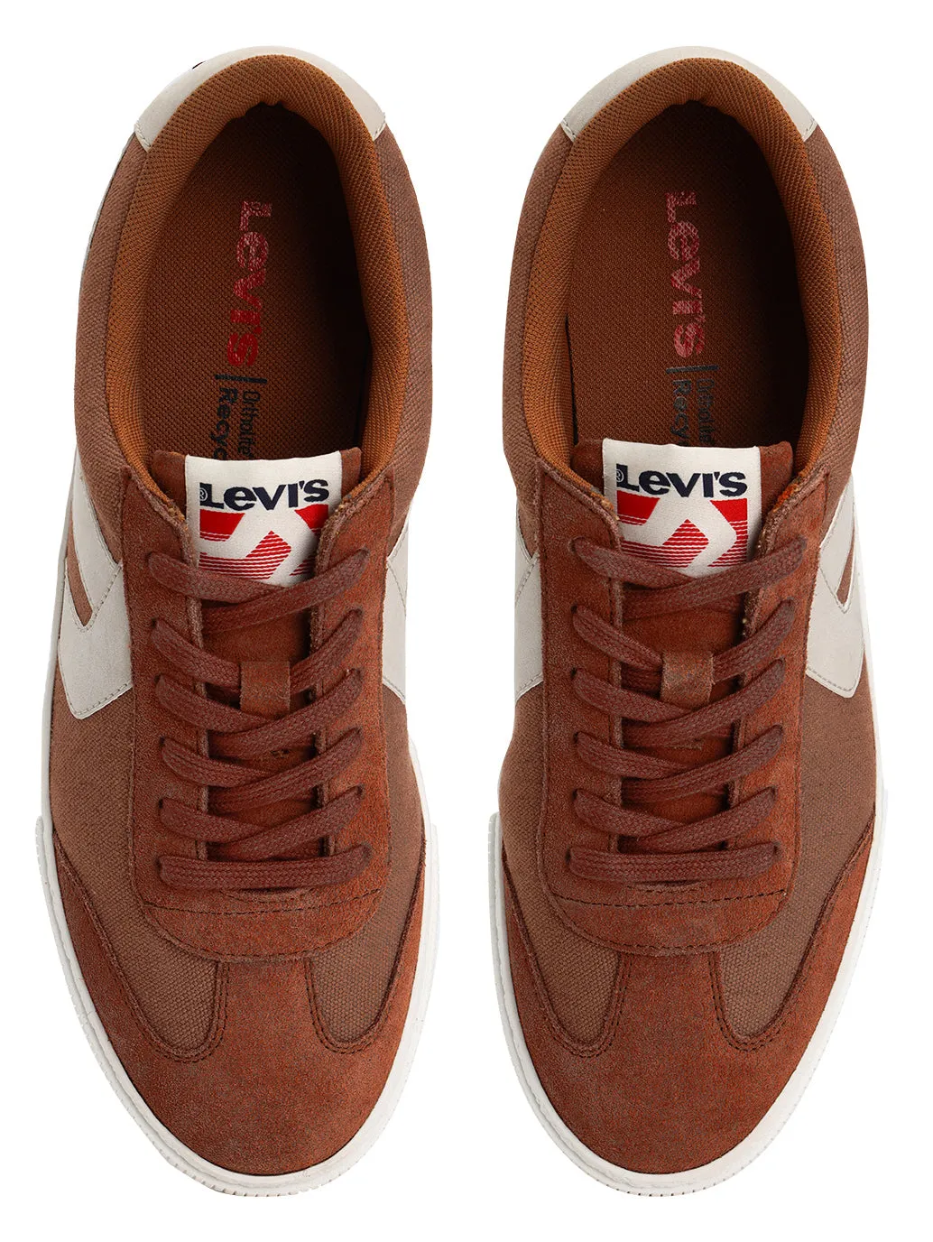 Men's Rust Colorblock Sneakers