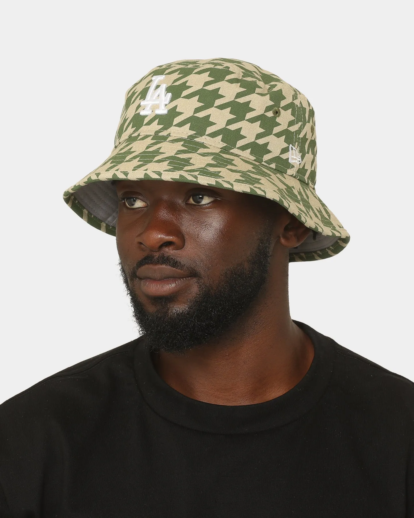 New Era Los Angeles Dodgers 01 Bucket Hat Rifle Green