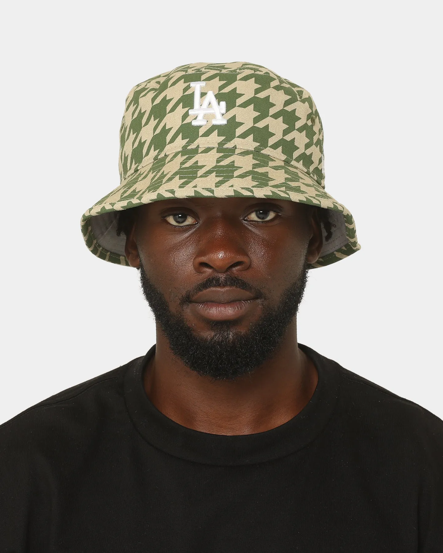 New Era Los Angeles Dodgers 01 Bucket Hat Rifle Green