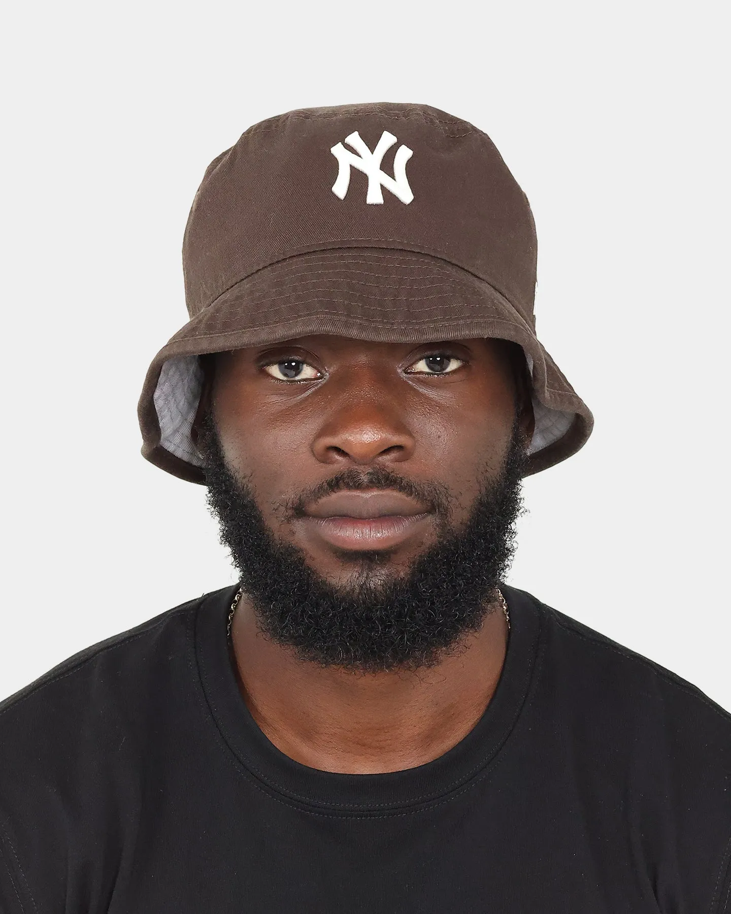 New Era New York Yankees Bucket Hat Walnut