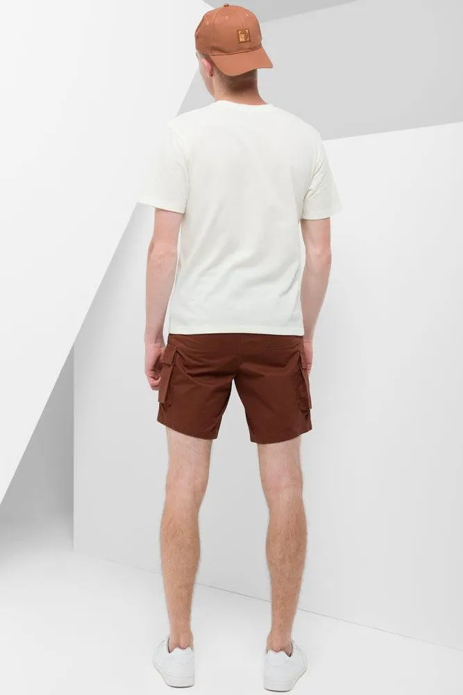 Pocket Short Sleeve T-Shirt Cream