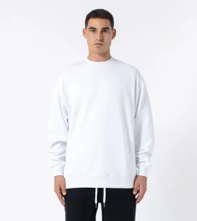 Ripped Orgo Crew Sweat White