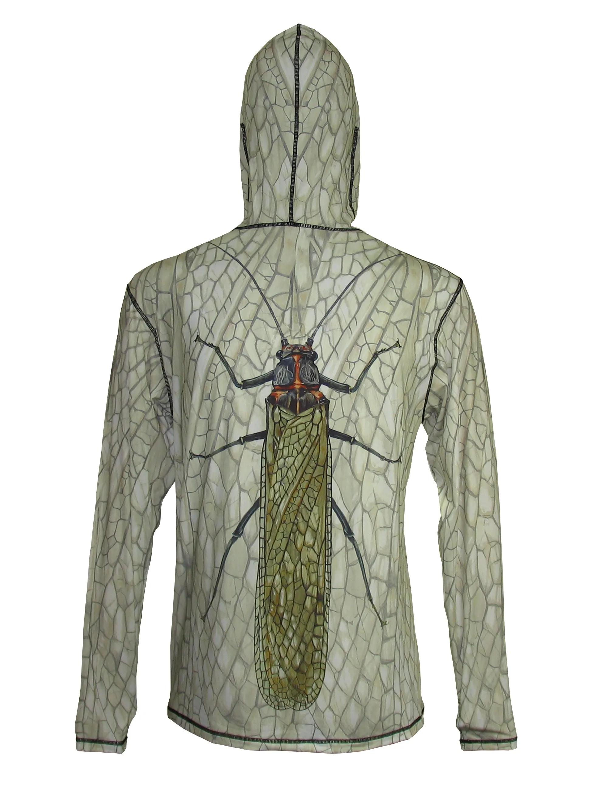 Salmonfly Graphic Fishing Hoodie