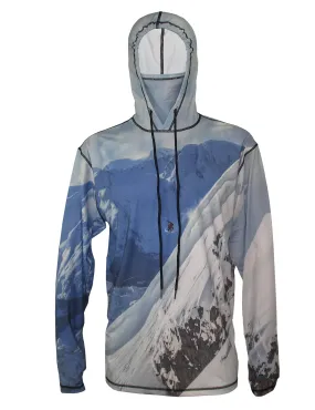 Snowboarder#2 Lightweight Mountain Graphic Hoodie