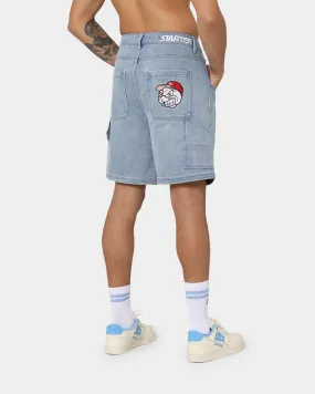 Starter Foul Ball Denim Shorts Blue Denim