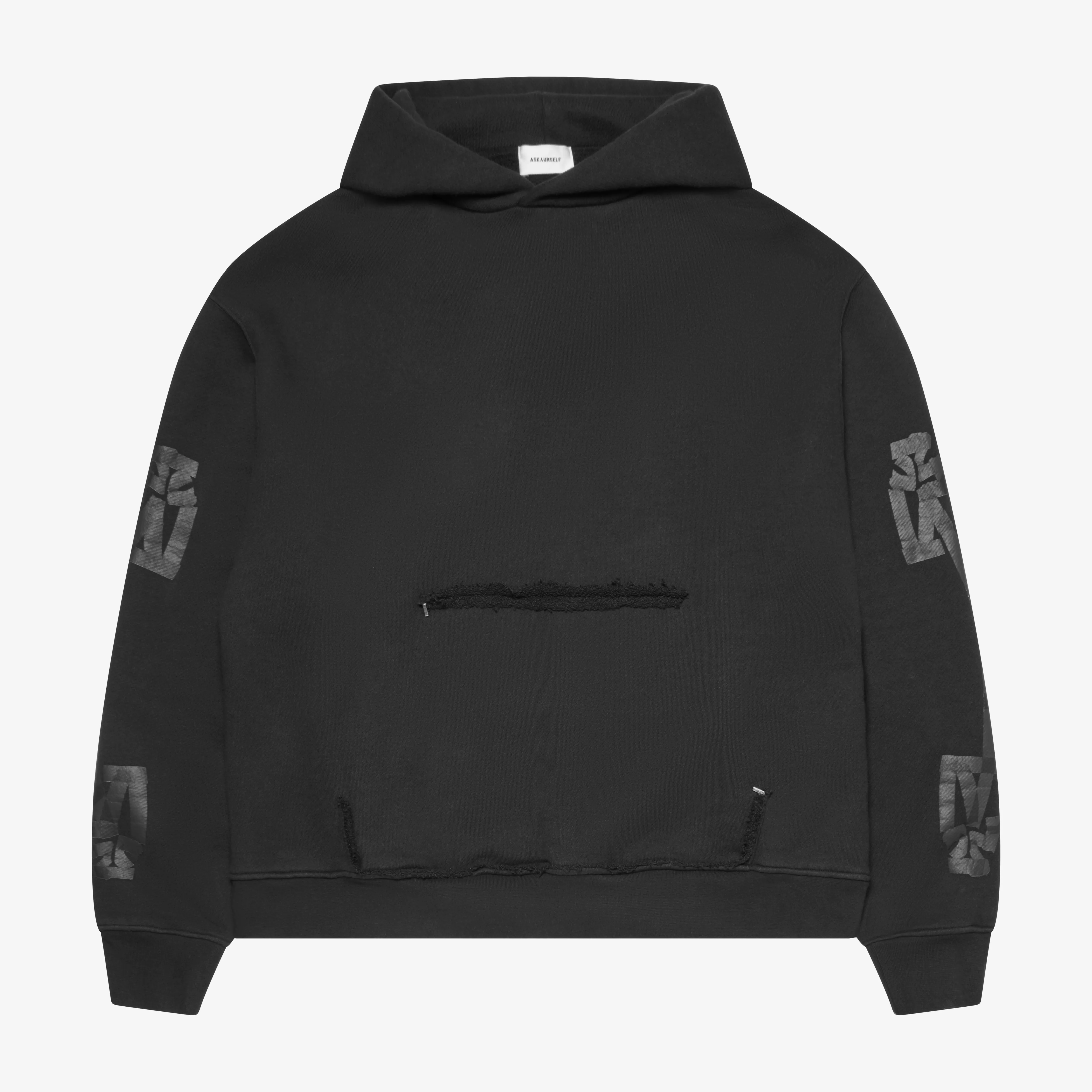 TAPED BANNER HOODIE