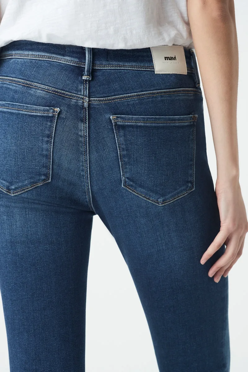 Tess Jeans - Dark Brushed Indigo Shape