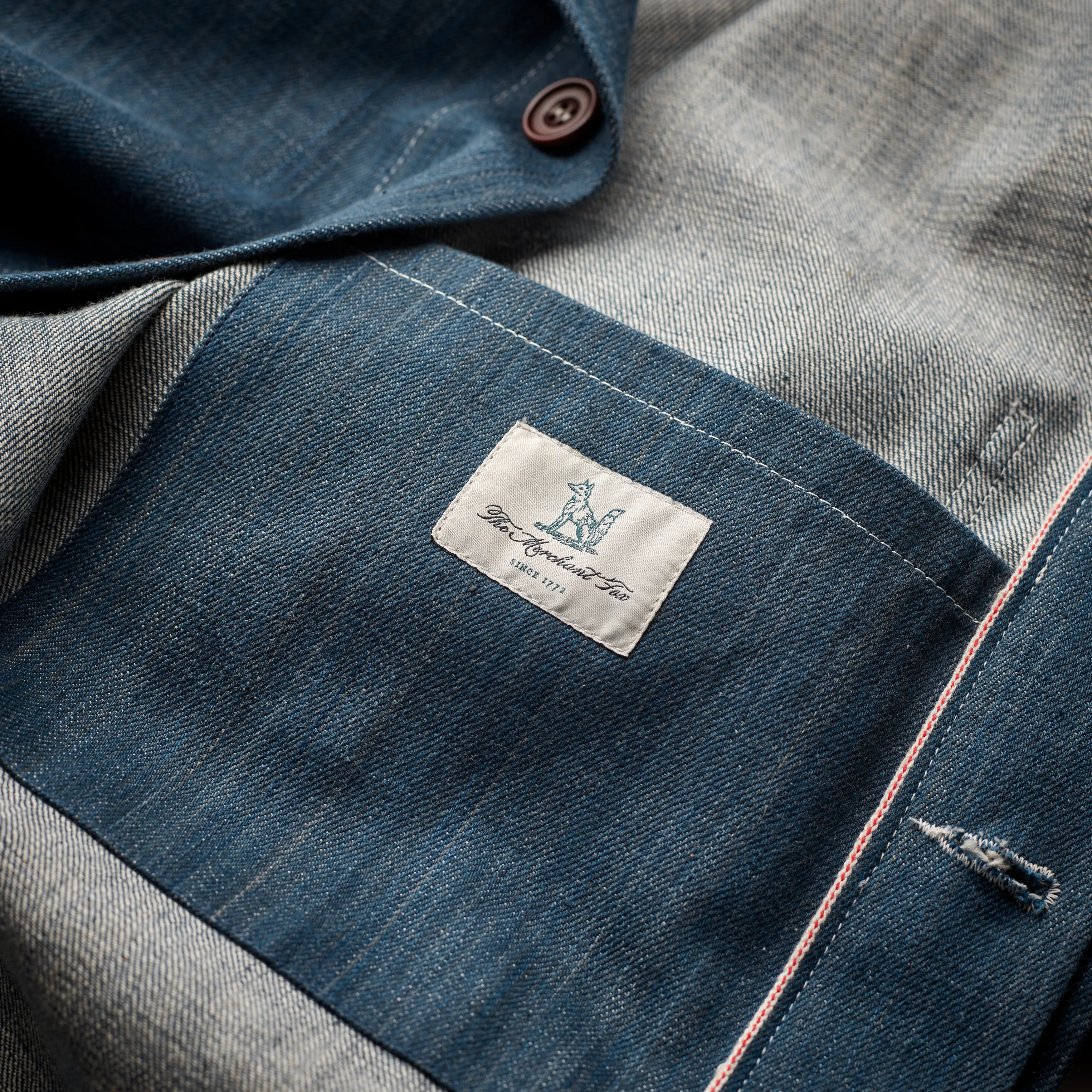 The Bristol Harbourside Blue Denim Jacket