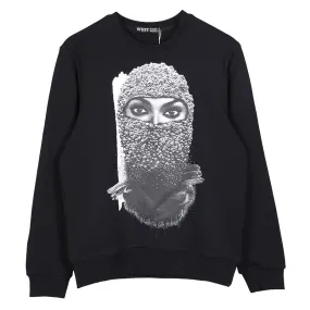 The pearl masked men's round neck sweatshirts