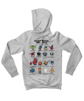 Top Notchy Marvelous Mr Men Back Printed Hoodie