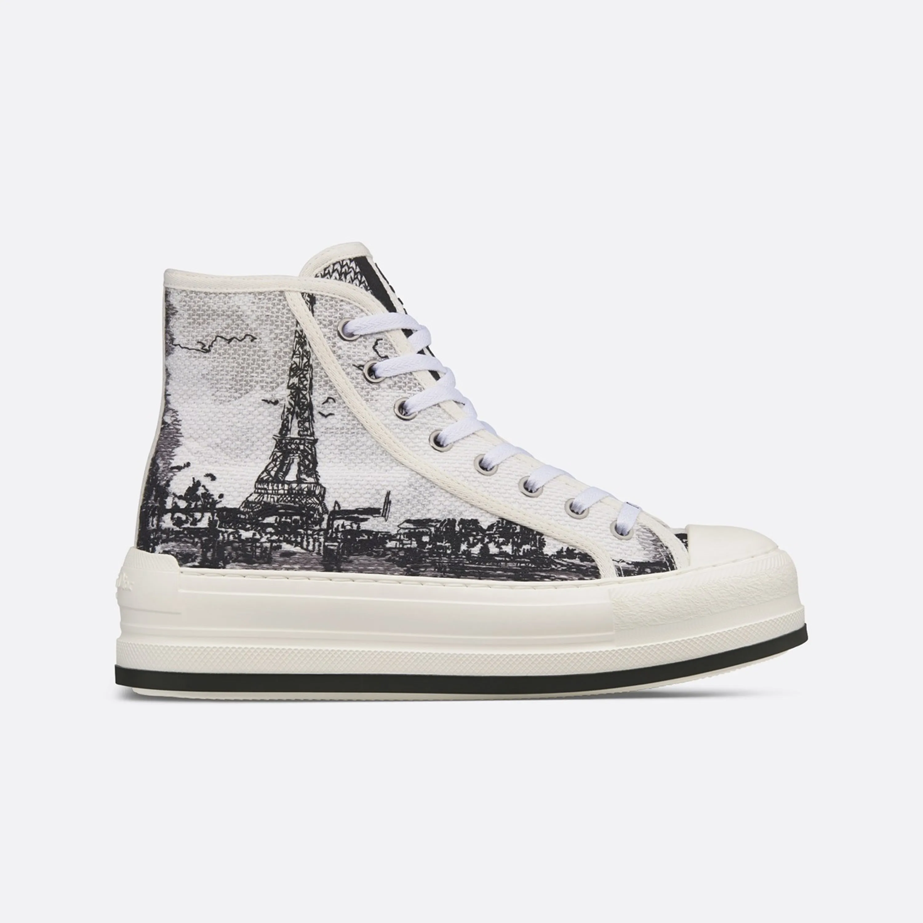 Walk'n'Dior High-Top Platform Sneaker