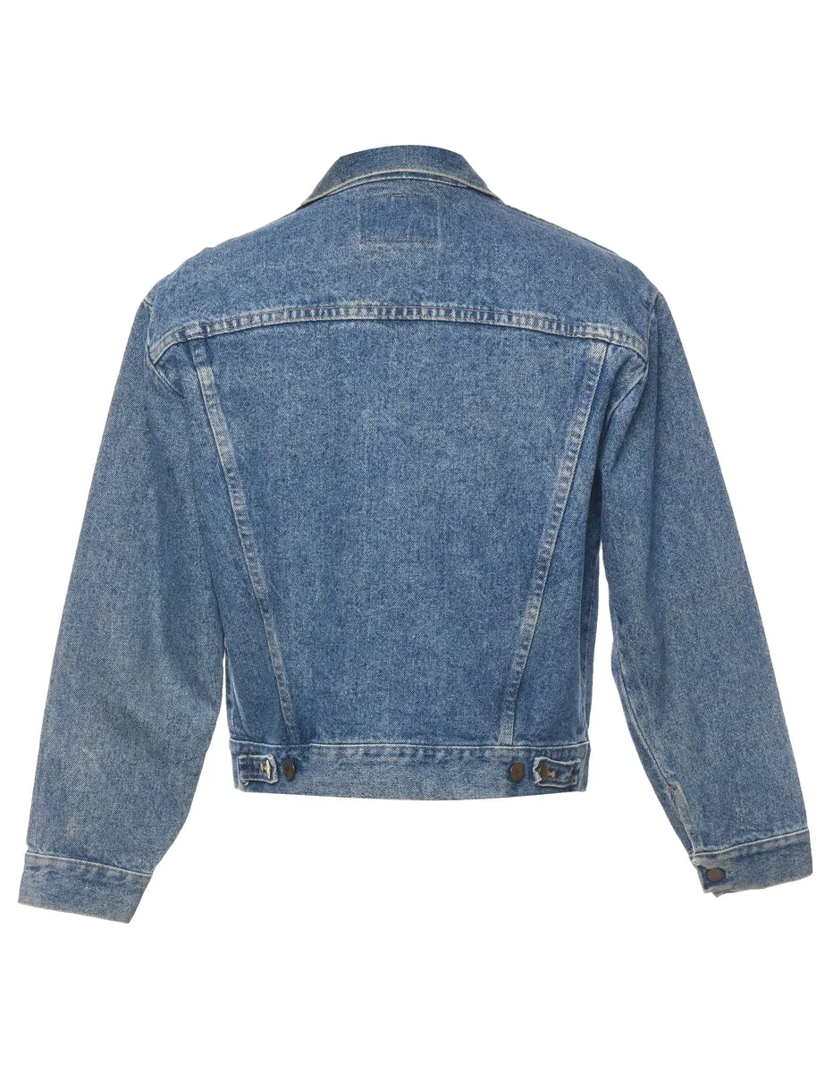 Wrangler Medium Wash Denim Jacket - M