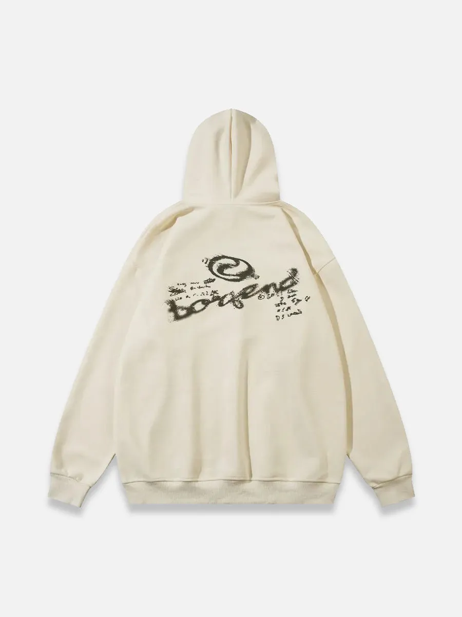 Y2K Cartoon Graphic Hoodie