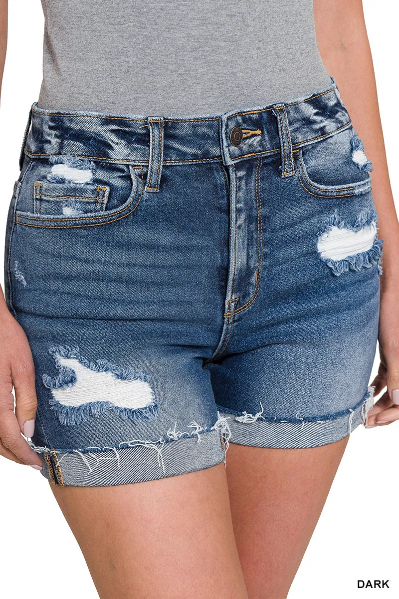 Zenana Denim Shorts