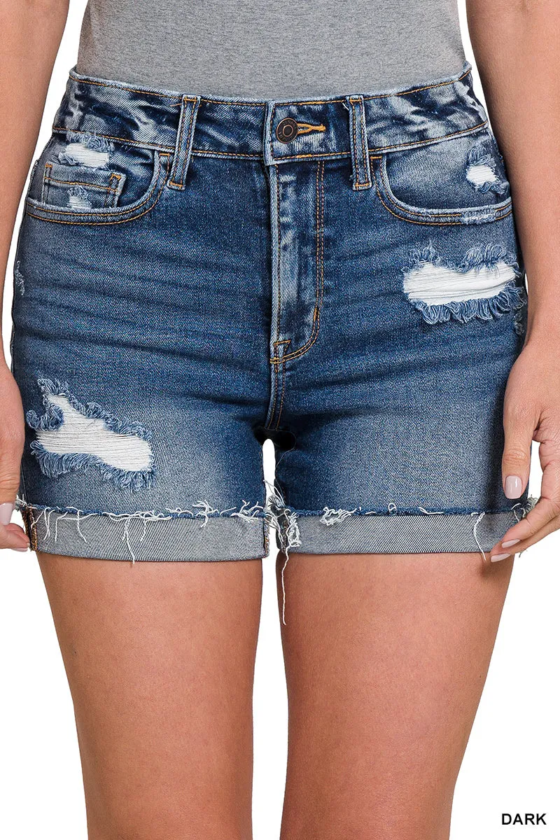 Zenana Denim Shorts