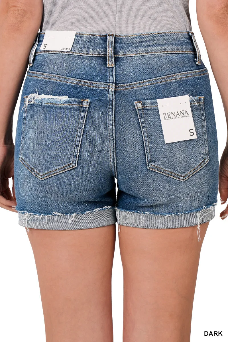 Zenana Denim Shorts