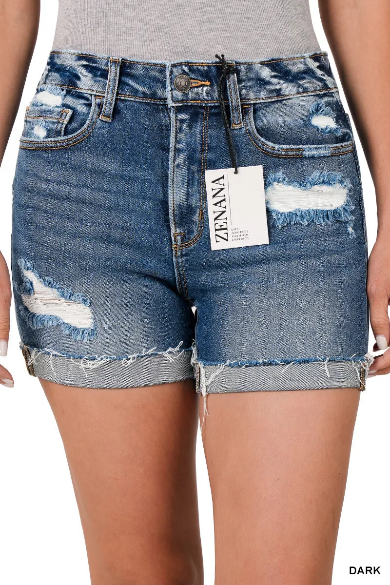 Zenana Denim Shorts